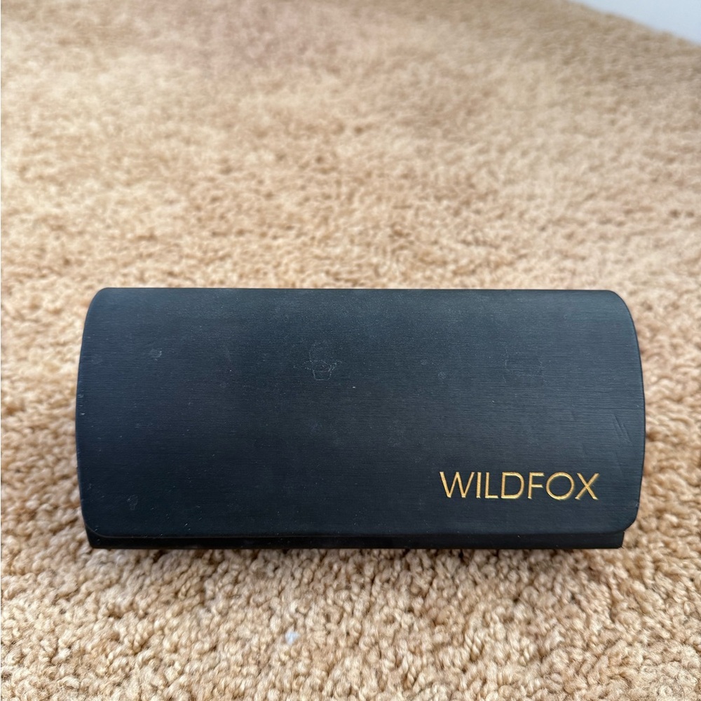 Wildfox Black Sunglasses with case